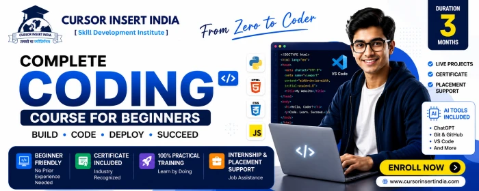 Python Programming Course for Beginners - Cursor Insert India
